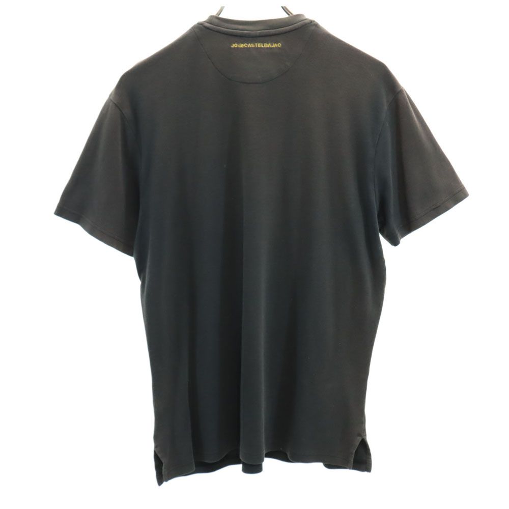 JC de CASTELBAJAC カステルバジャック イタリア製 プリント 半袖 Tシャツ S グレー系 メンズ
