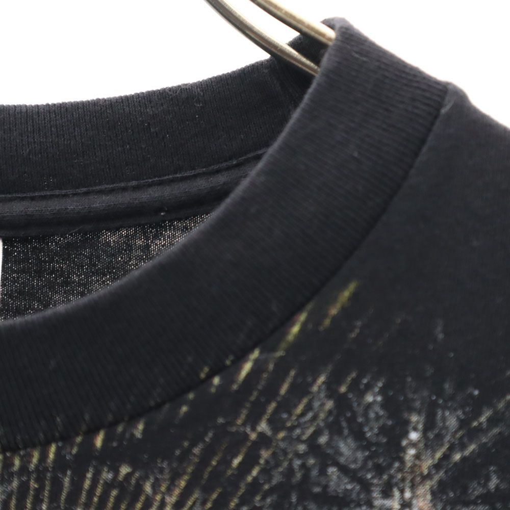 ALSTYLE アルスタイル プリント 半袖 Tシャツ M ブラック系 メンズ