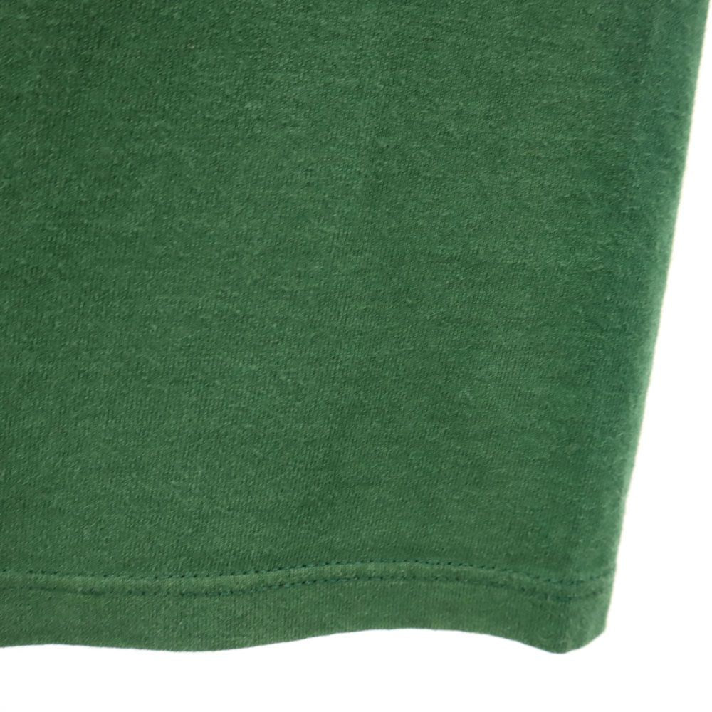 ジャージーズ 90s USA製 オールド プリント 半袖 Tシャツ M グリーン系 JERZEES メンズ