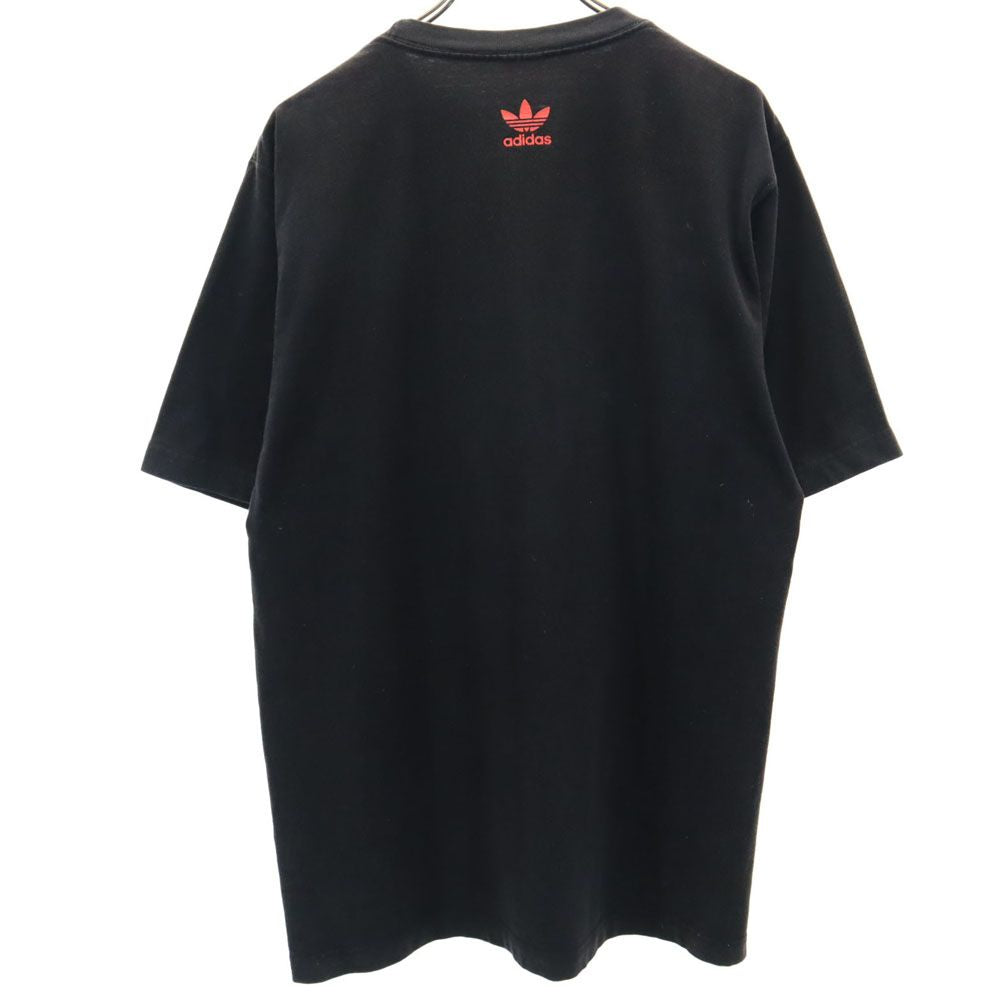 adidas アディダス NBA SERIES オールド トレフォイルロゴ バスケ 半袖 Tシャツ ブラック系 バスケ メンズ