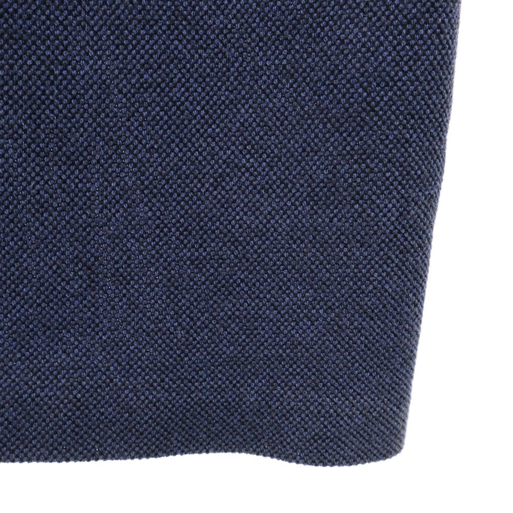 HUGO BOSS ヒューゴボス 半袖 ポロシャツ L ネイビー系 鹿の子 メンズ