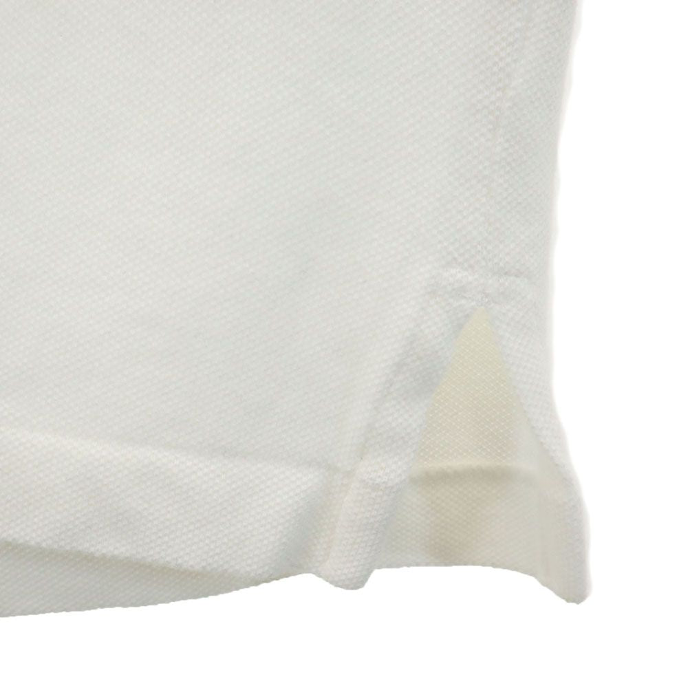 PEARLY GATES パーリーゲイツ 日本製 ゴルフ 半袖 ポロシャツ 1 ホワイト 鹿の子 メンズ