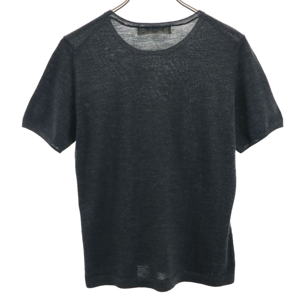 BALMAIN バルマン 半袖 毛 Tシャツ 40 グレー レディース