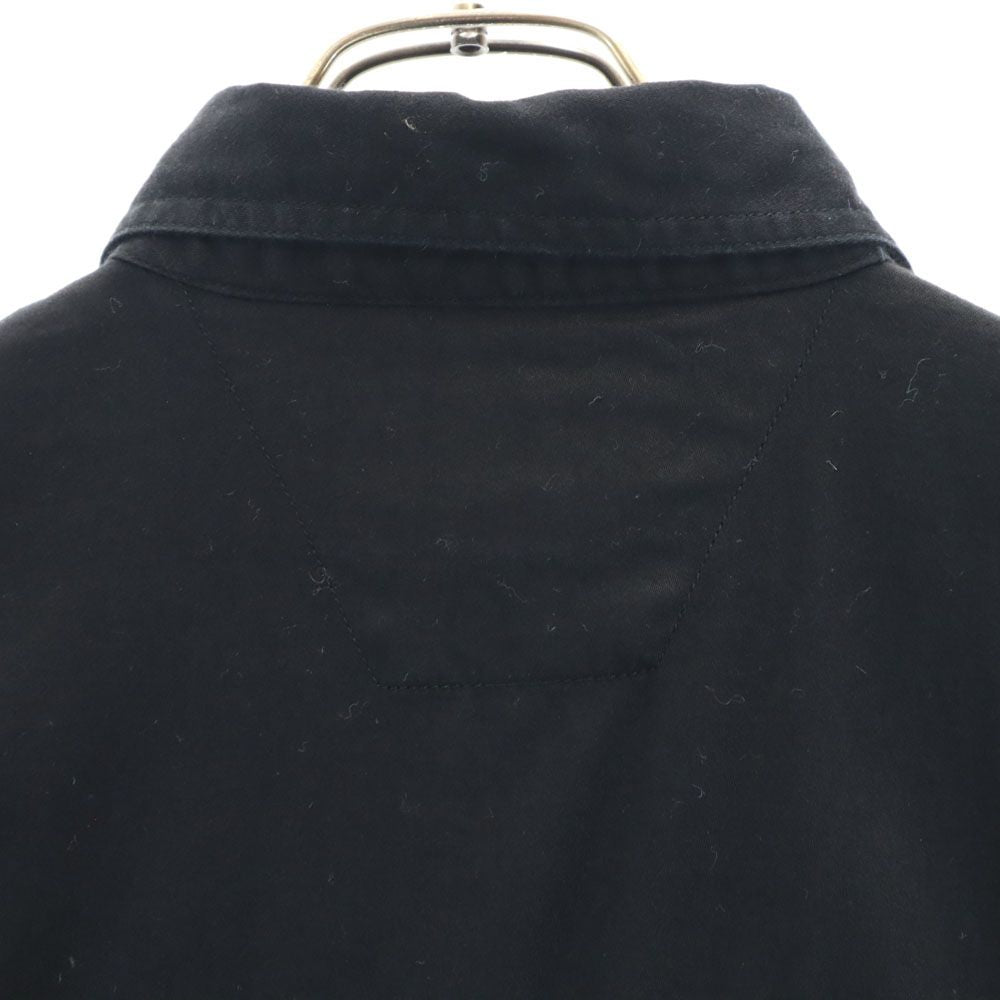 HARLEY DAVIDSON ハーレーダビッドソン バックプリント 半袖 ボタンダウンシャツ XL ブラック系 メンズ