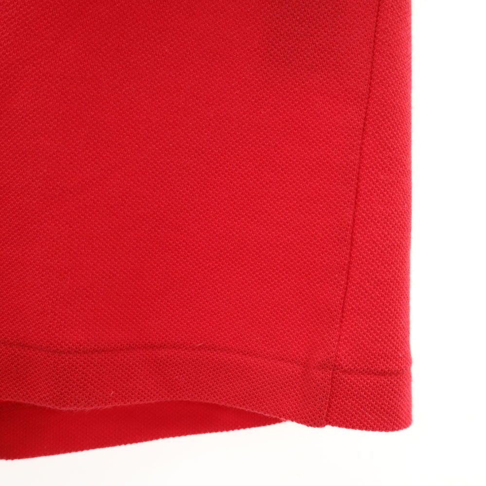 CHEMISE LACOSTE シュミーズラコステ 半袖 ポロシャツ 2 赤 鹿の子地 メンズ