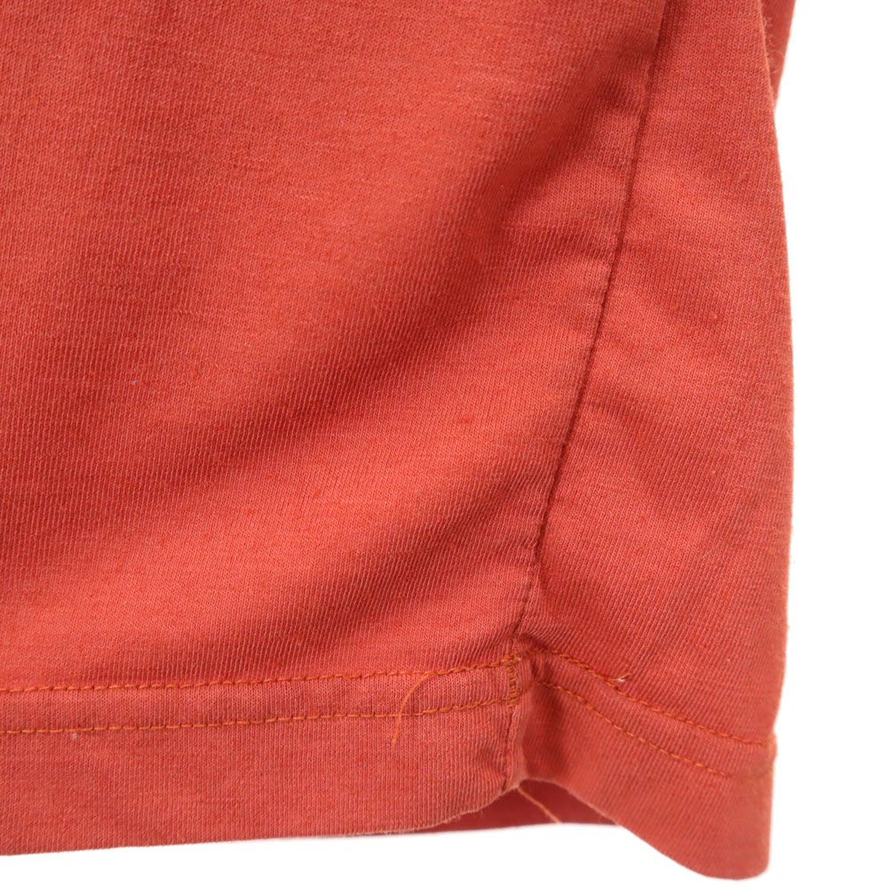 モンベル アウトドア 長袖 Tシャツ L オレンジ系 mont-bell ロンT メンズ