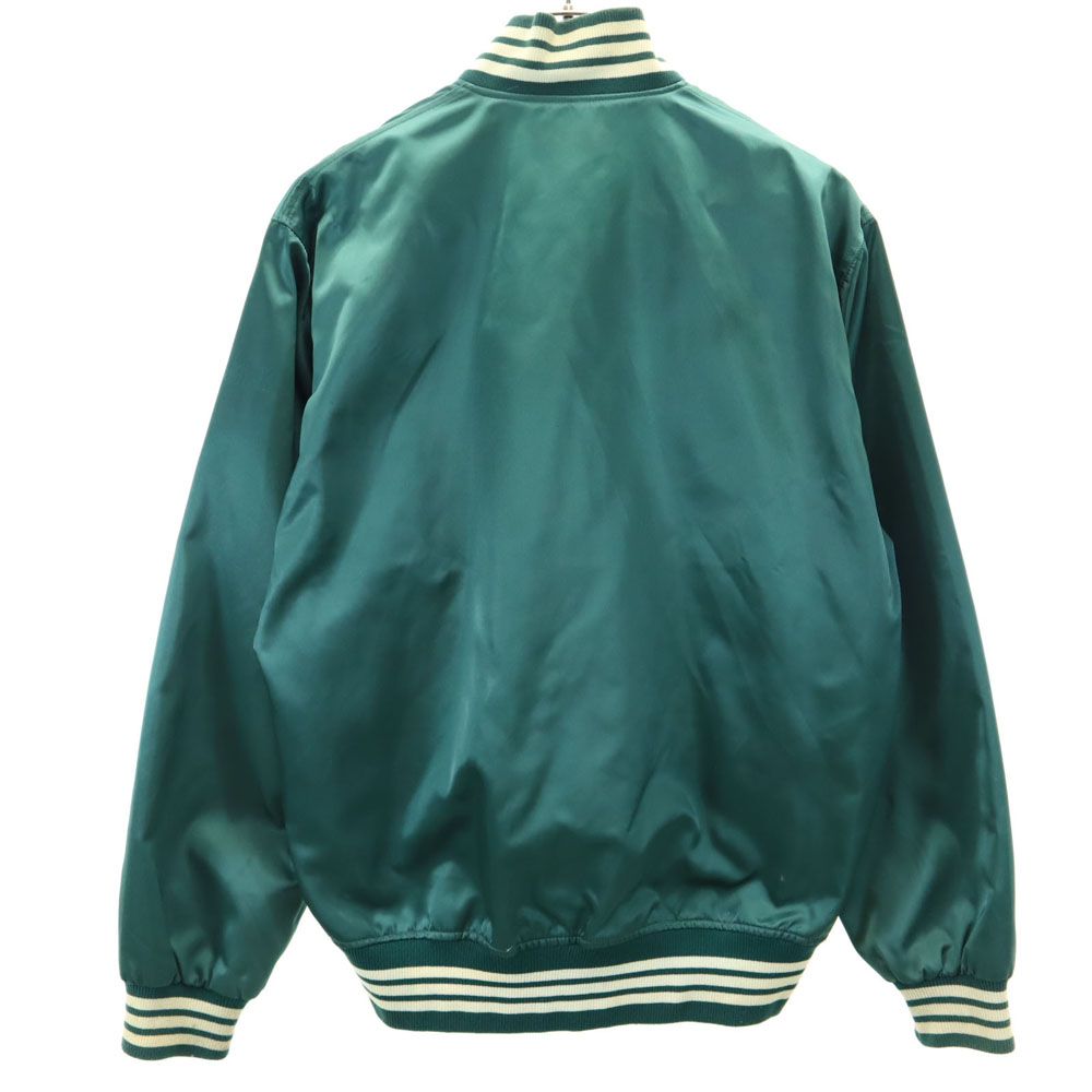 adidas アディダス 70s 80s デサント製 ヴィンテージ トレフォイルロゴ スタジャン L グリーン メンズ