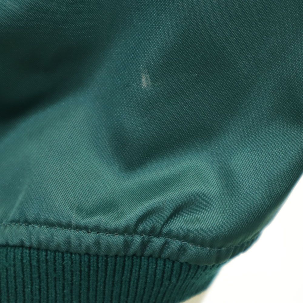 adidas アディダス 70s 80s デサント製 ヴィンテージ トレフォイルロゴ スタジャン L グリーン メンズ