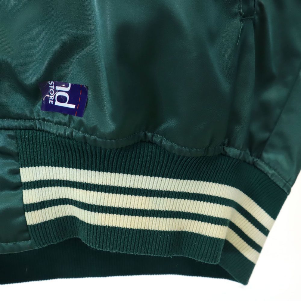 adidas アディダス 70s 80s デサント製 ヴィンテージ トレフォイルロゴ スタジャン L グリーン メンズ