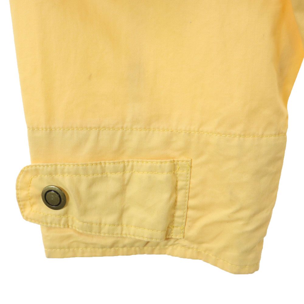 Disney ディズニー 90s オールド ミッキーマウス刺繍 マウンテンパーカー S イエロー系 MICKEY メンズ