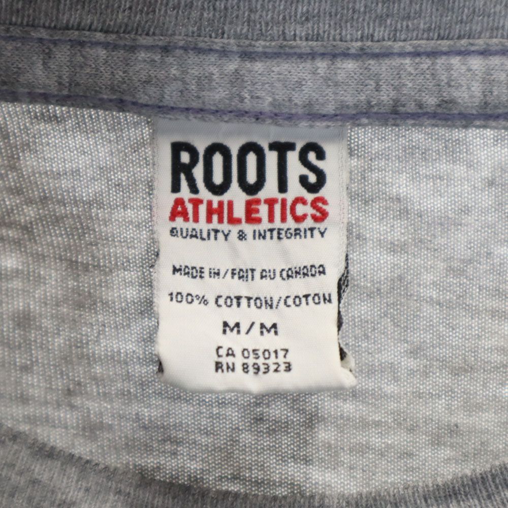 ルーツアスレチック 半袖 Tシャツ M グレー ROOTS ATHLETICS メンズ