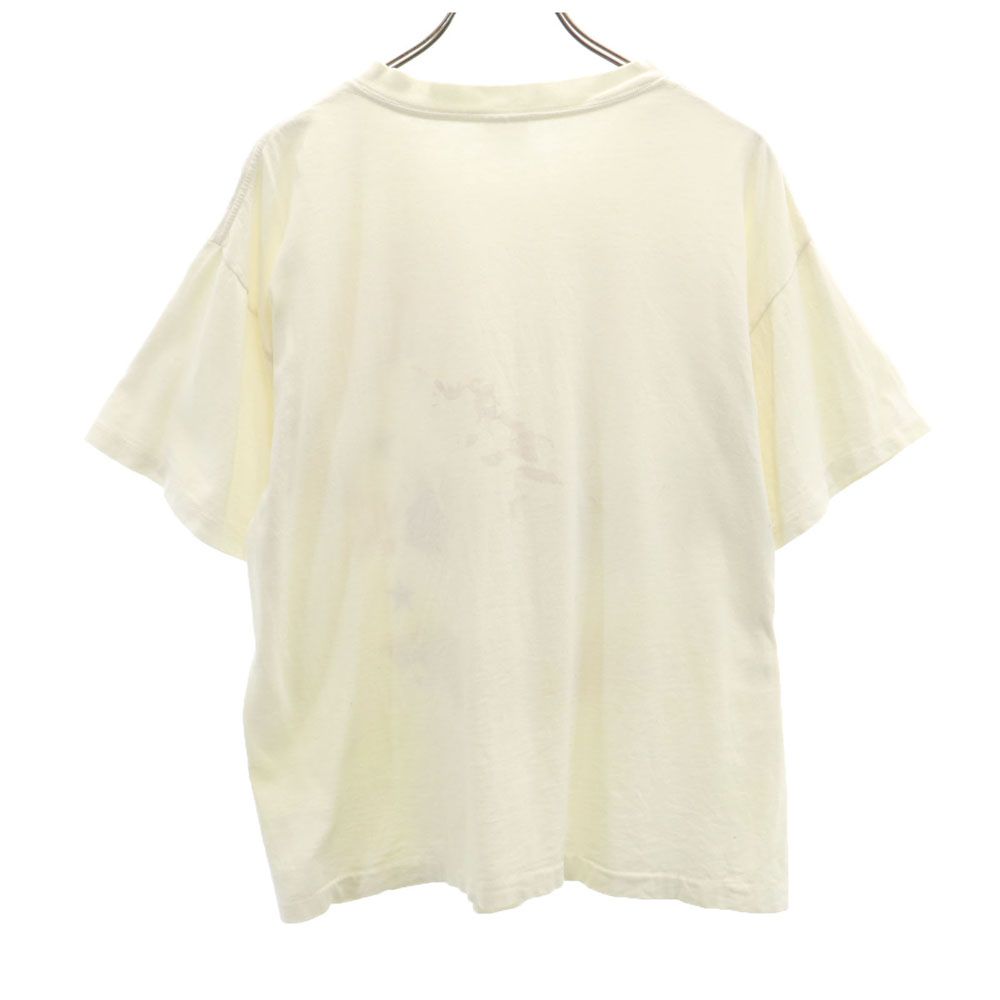 MILLER ミラー 90s USA製 MLB オールド プリント 半袖 Tシャツ L ホワイト メンズ