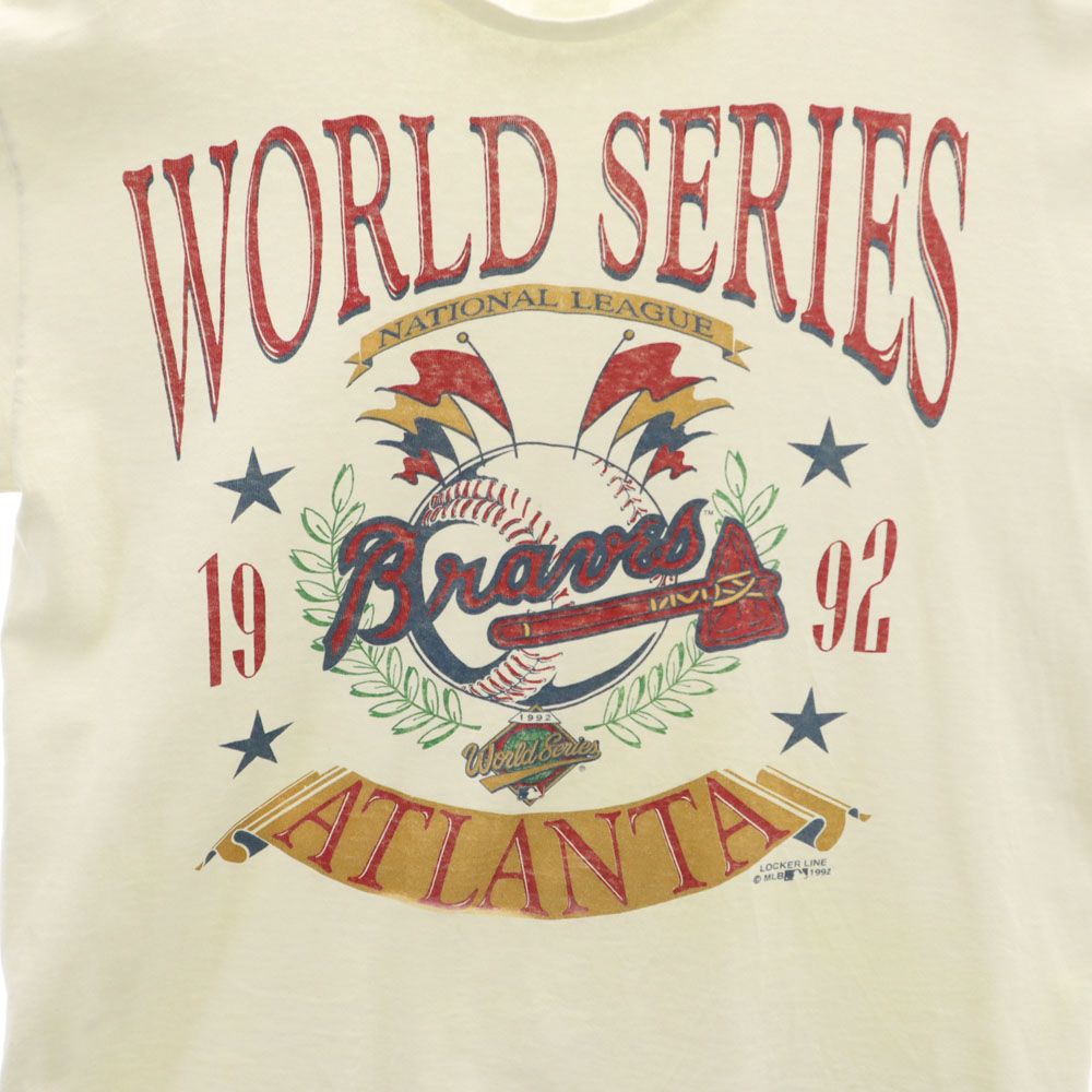 MILLER ミラー 90s USA製 MLB オールド プリント 半袖 Tシャツ L ホワイト メンズ