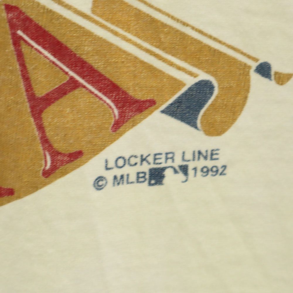 MILLER ミラー 90s USA製 MLB オールド プリント 半袖 Tシャツ L ホワイト メンズ
