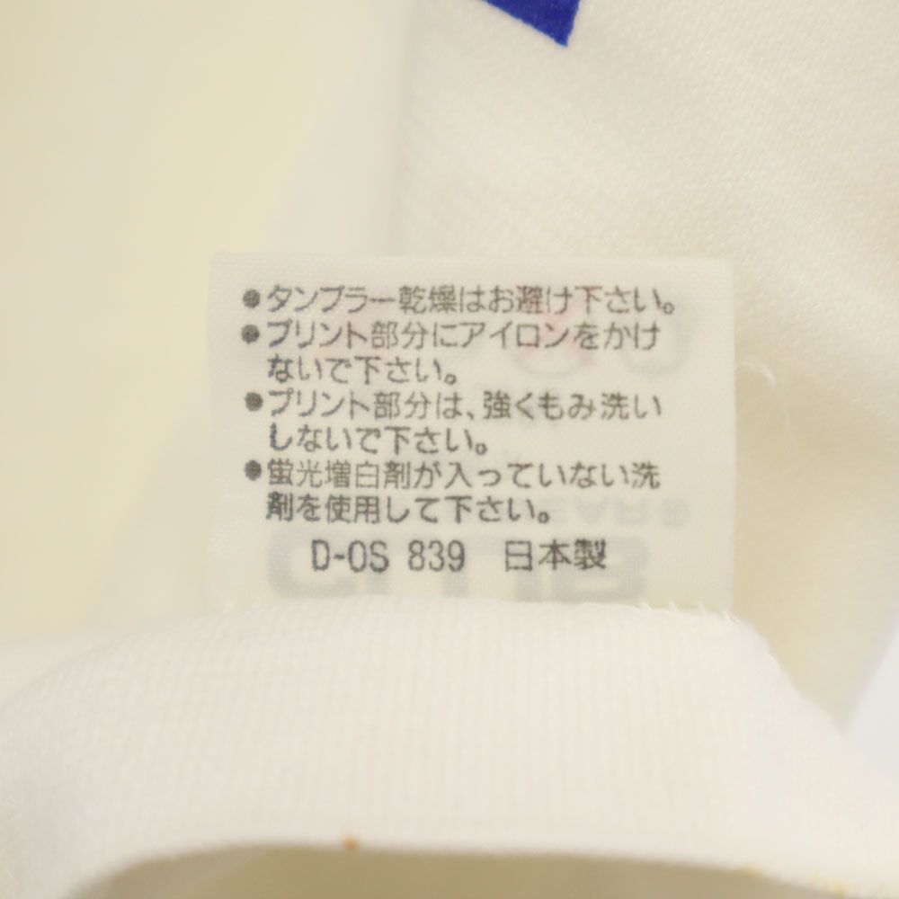 CLUB SPORTSWEAR 日本製 プリント 半袖 Tシャツ L ホワイト CLUB SPORTSWEAR メンズ