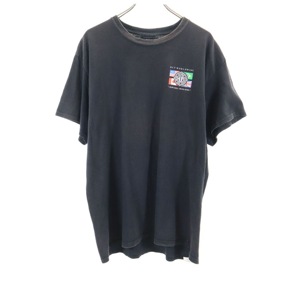 HUF ハフ 半袖 Tシャツ XL ブラック メンズ