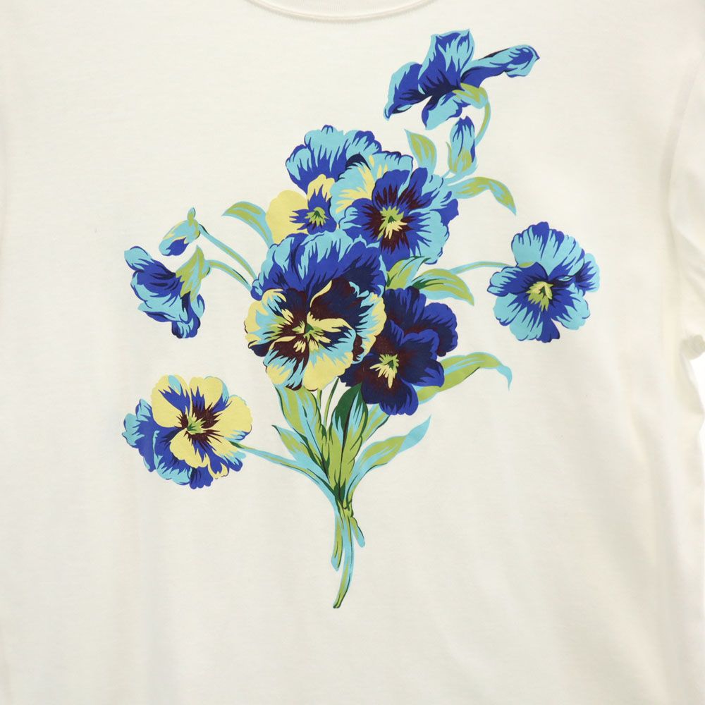 KENZO CLUB ケンゾークラブ 90s 日本製 オールド プリント 半袖 Tシャツ 38 ホワイト レディース