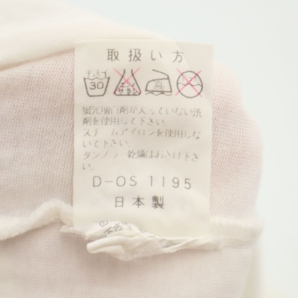 KENZO CLUB ケンゾークラブ 90s 日本製 オールド プリント 半袖 Tシャツ 38 ホワイト レディース