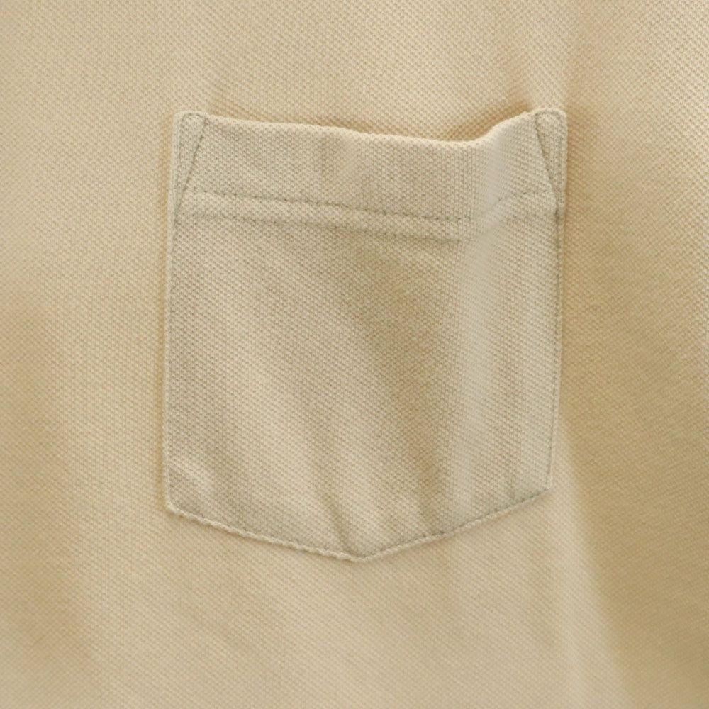 カルバンクラインジーンズ 半袖 ポロシャツ M ベージュ系 Calvin klein Jeans 鹿の子地 メンズ