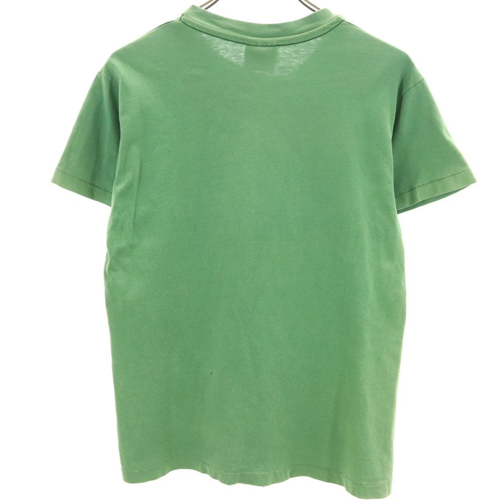 HARLEY DAVIDSON ハーレーダビッドソン 90s USA製 オールド 半袖 Tシャツ L 14-16 グリーン系 キッズ
