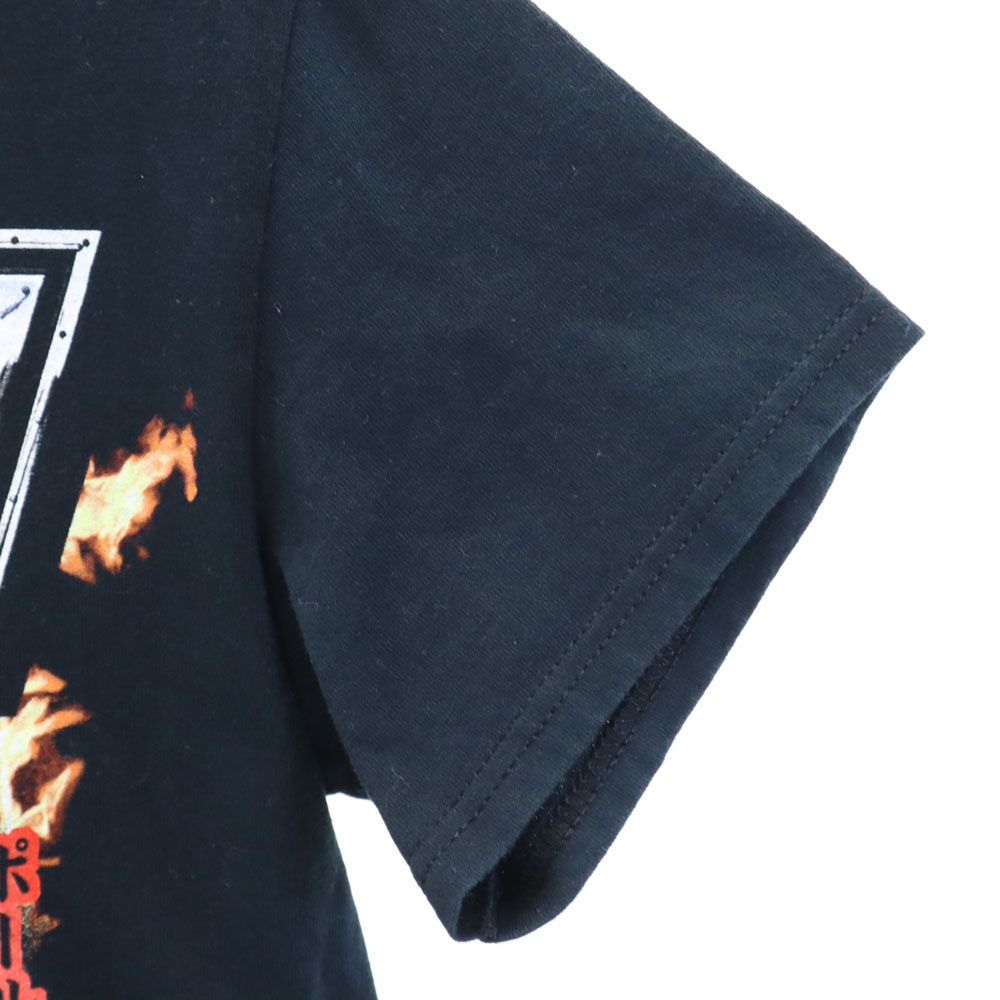 GILDAN ギルダン キッス プリント 半袖 Tシャツ S ネイビー KISS ロックバンド バンT メンズ