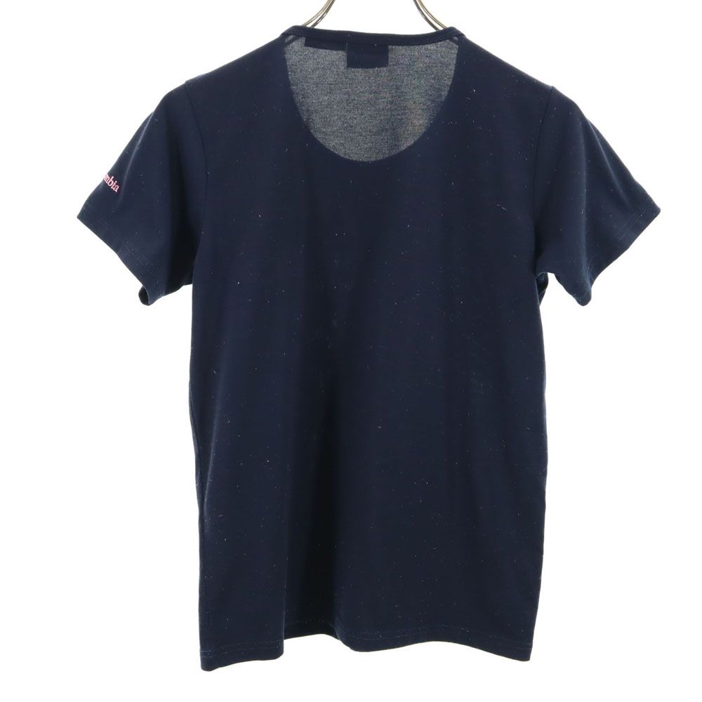 Columbia コロンビア 半袖 Tシャツ M ネイビー系 レディース