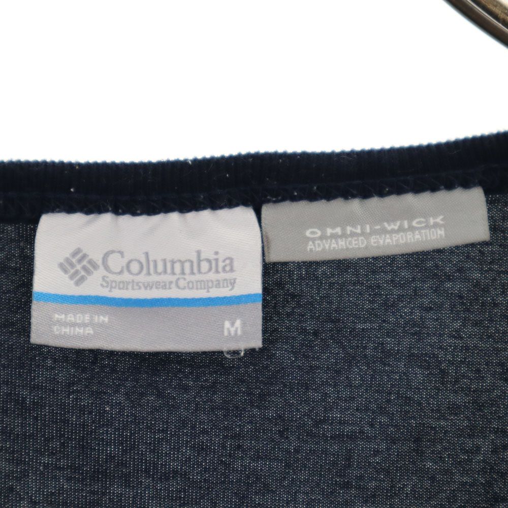 Columbia コロンビア 半袖 Tシャツ M ネイビー系 レディース