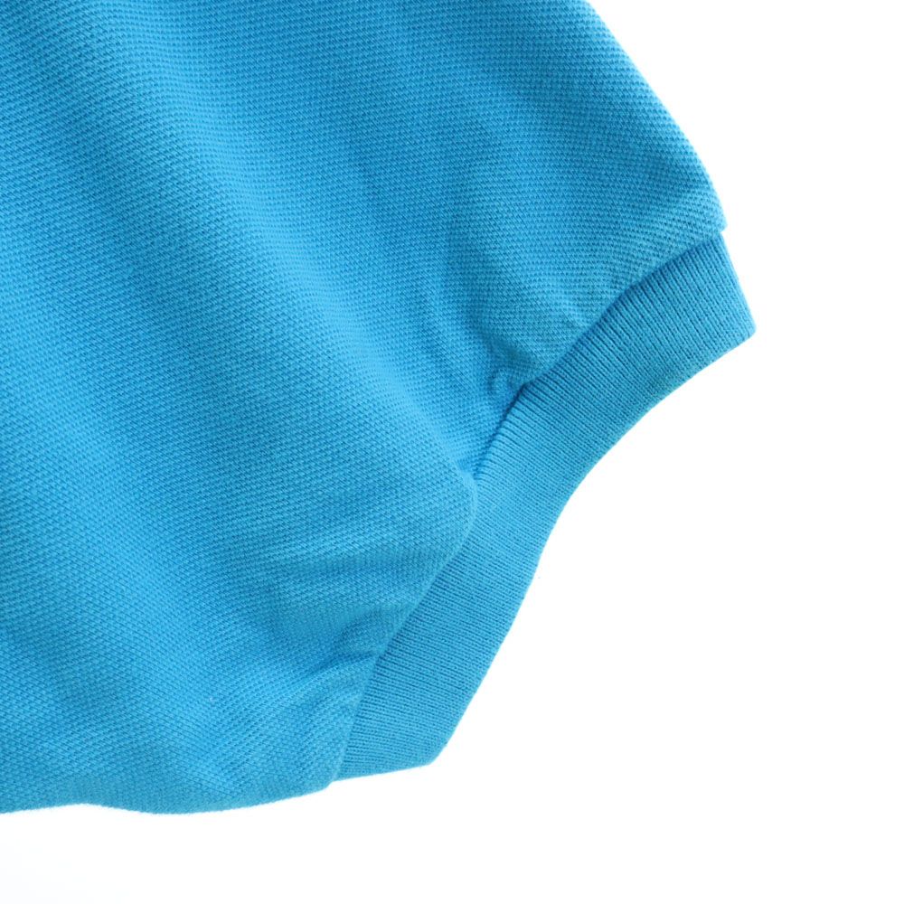 NAUTICA ノーティカ 90s オールド 半袖 鹿の子 ポロシャツ XL 水色 メンズ