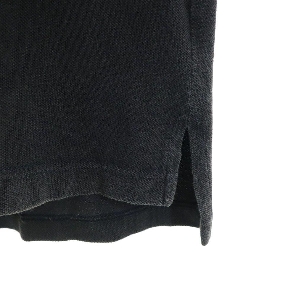 Calvin klein カルバンクライン 半袖 鹿の子 ポロシャツ M ブラック メンズ