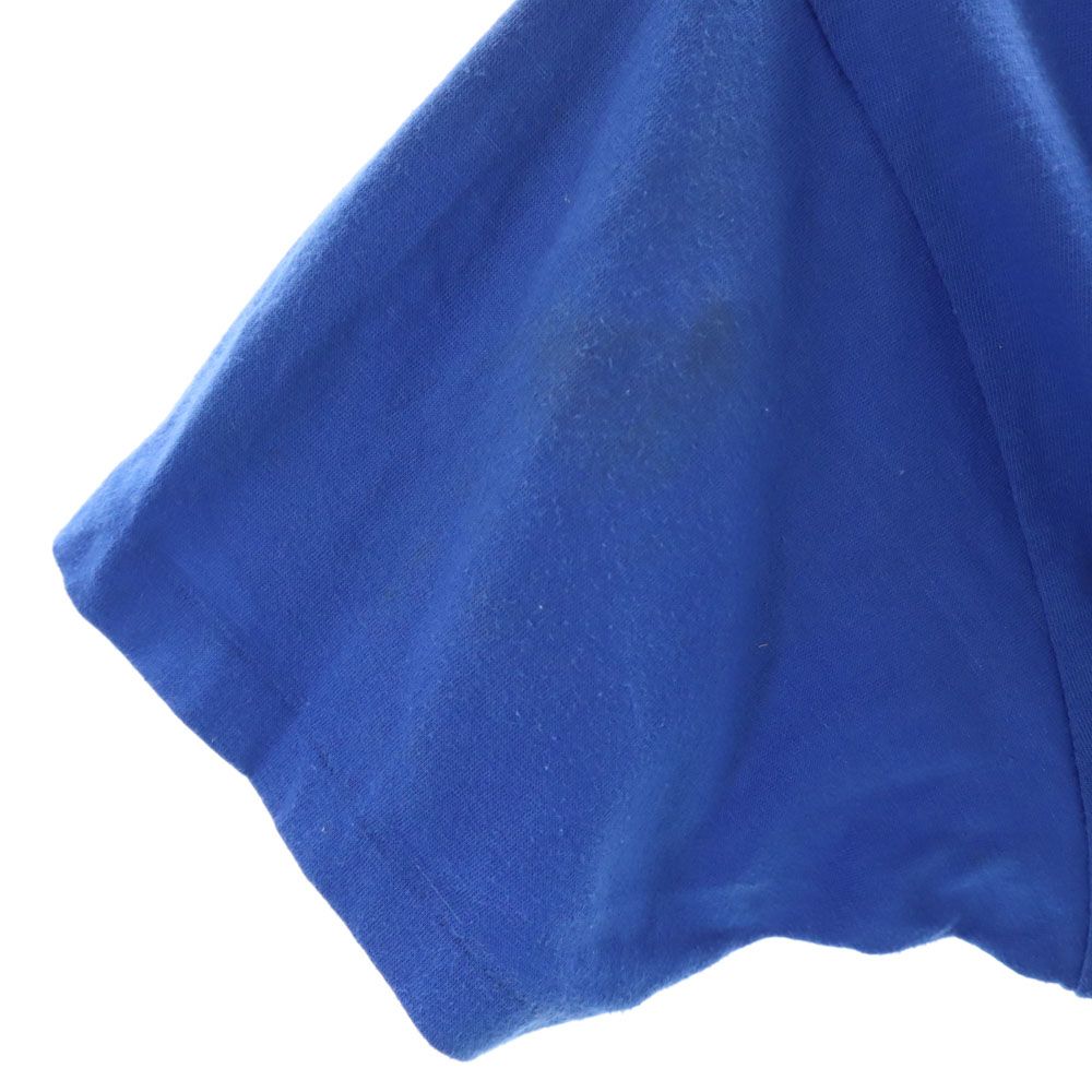 Hanes ヘインズ 90s オールド USA製 半袖 Tシャツ M ブルー系 メンズ