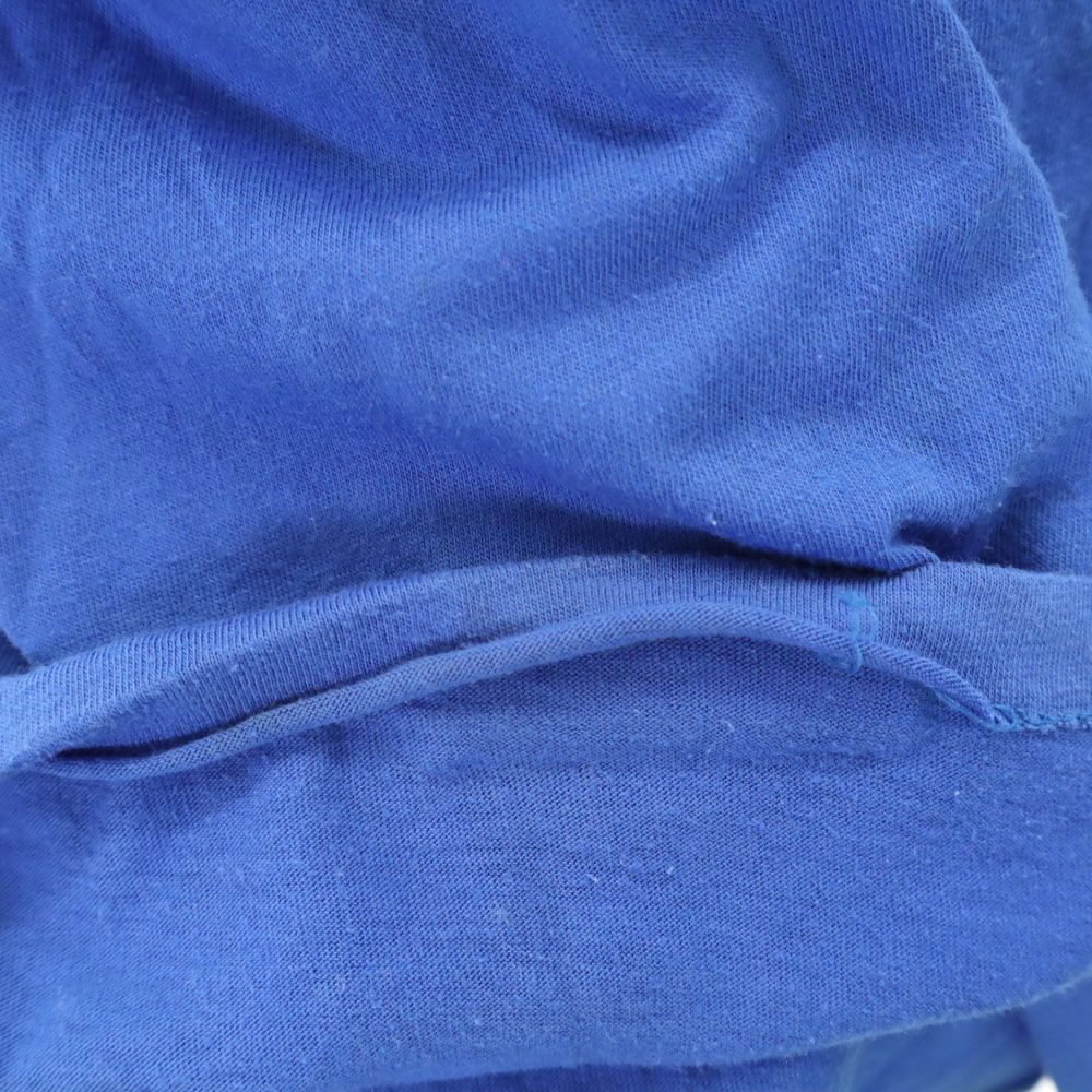 Hanes ヘインズ 90s オールド USA製 半袖 Tシャツ M ブルー系 メンズ