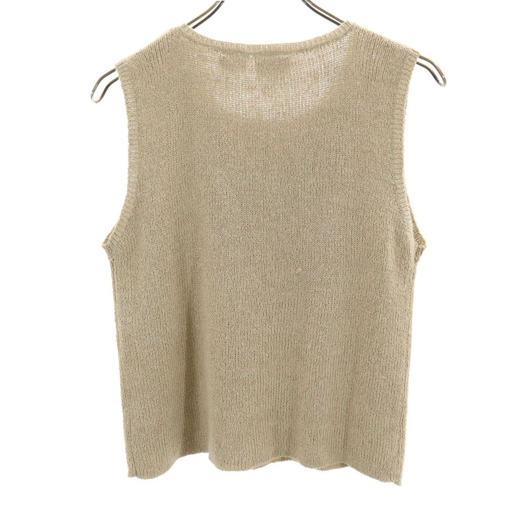 BASIC EDITIONS ベーシックエディションズ 90s オールド ベスト M 生成り レディース