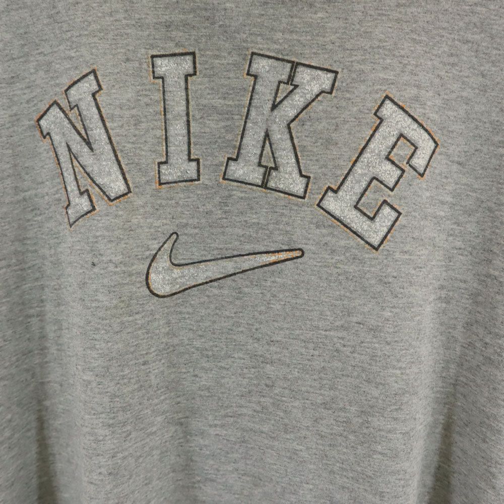 ナイキ 90s オールド 白タグ ジャンク 半袖 Tシャツ M グレー NIKE メンズ