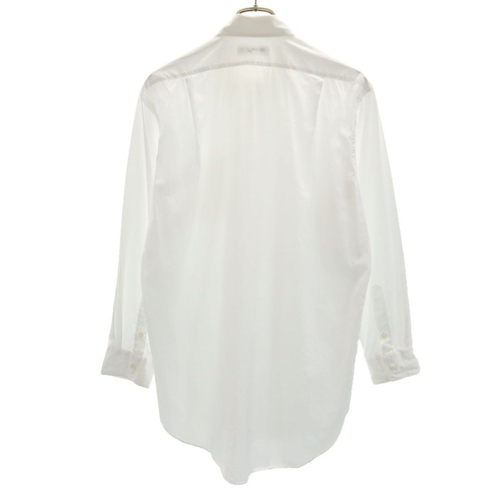 セリーヌ オールド 総柄 長袖 シャツ ホワイト CELINE メンズ