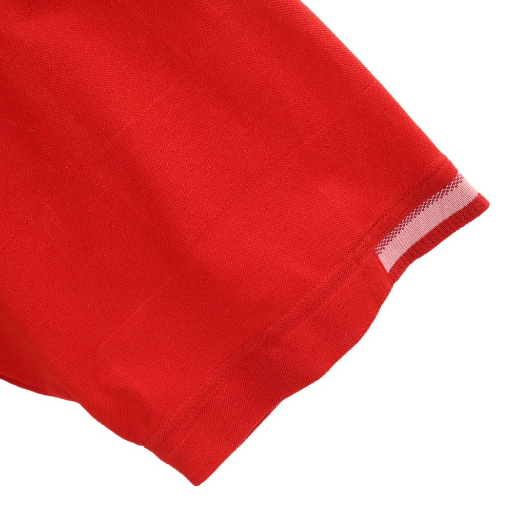 KENZO GOLF ケンゾーゴルフ 90s オールド 半袖 ポロシャツ 5 レッド 鹿の子 メンズ