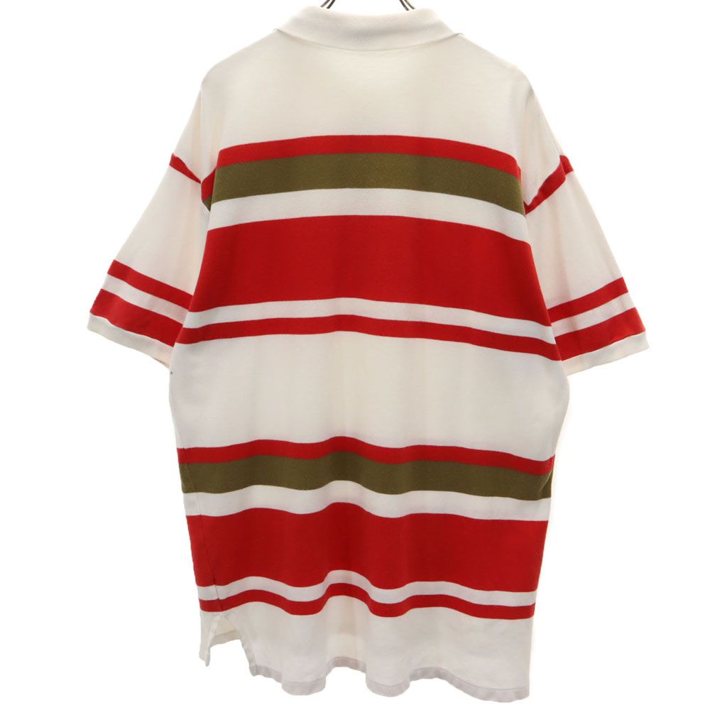 Polo by Ralph Lauren ポロバイラルフローレン ボーダー柄 半袖 ポロシャツ XL 鹿の子地 メンズ