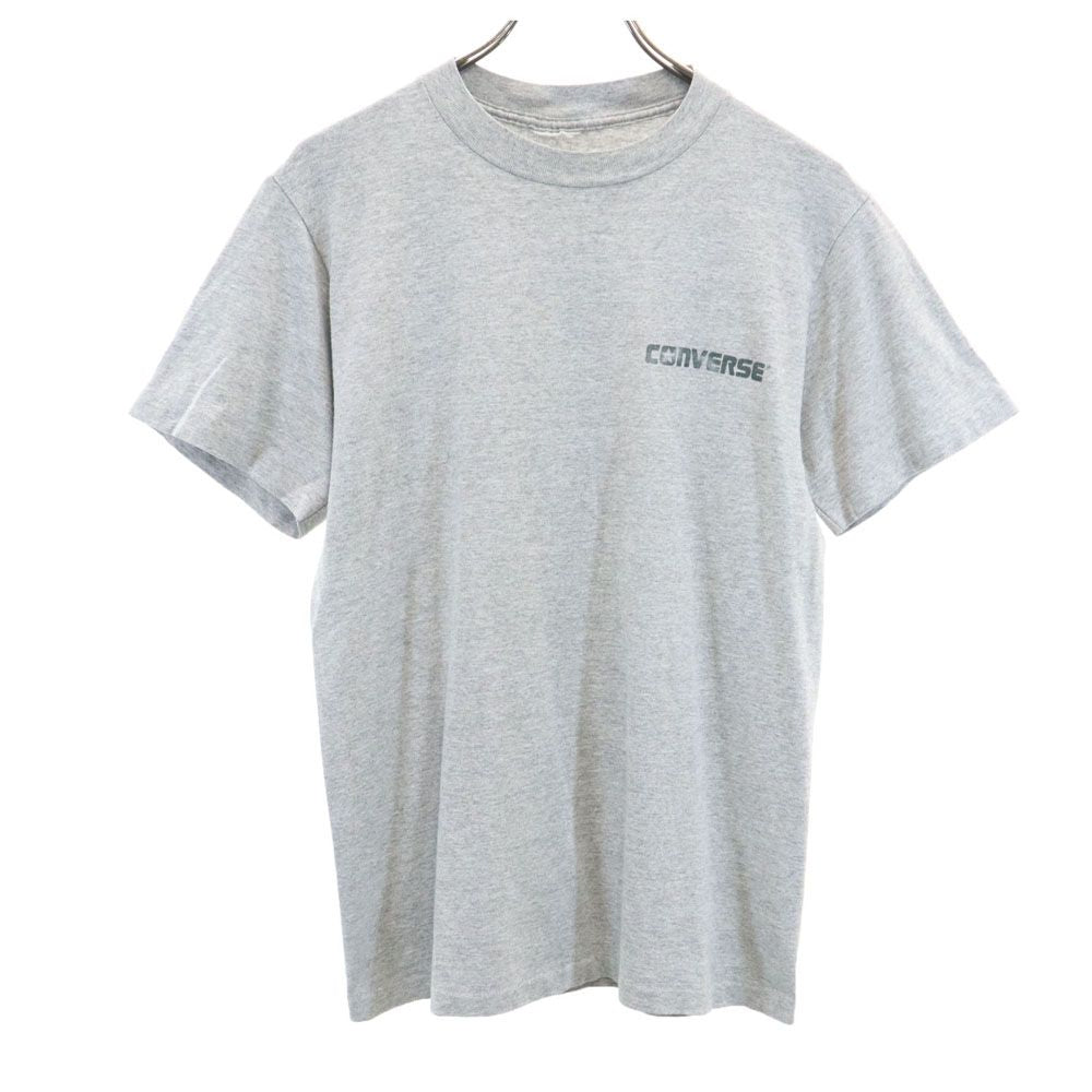 CONVERSE コンバース 90s オールド シングルステッチ バックプリント 半袖 Tシャツ グレー メンズ