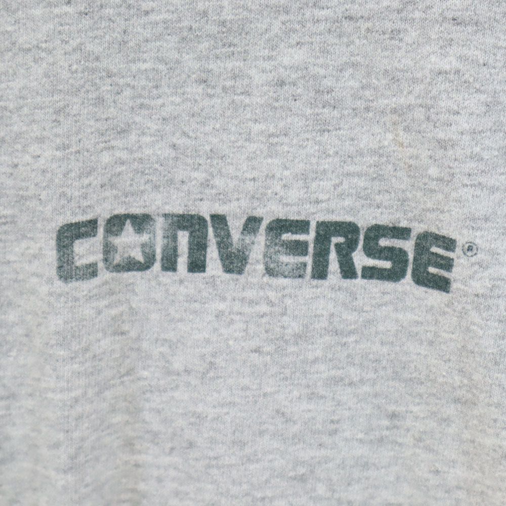 CONVERSE コンバース 90s オールド シングルステッチ バックプリント 半袖 Tシャツ グレー メンズ