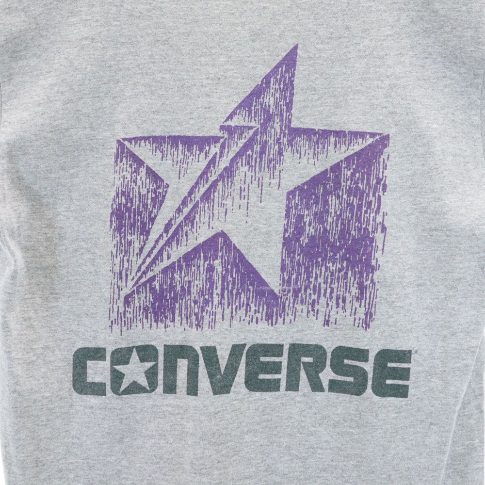 CONVERSE コンバース 90s オールド シングルステッチ バックプリント 半袖 Tシャツ グレー メンズ