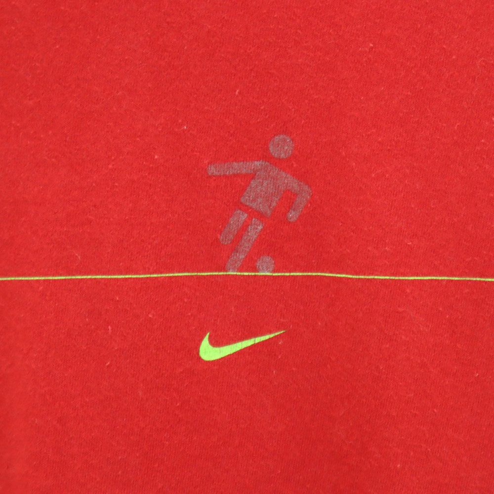 NIKE ナイキ 90s 00s 白タグ オールド 半袖 Tシャツ L レッド メンズ