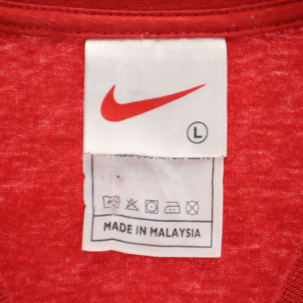 NIKE ナイキ 90s 00s 白タグ オールド 半袖 Tシャツ L レッド メンズ