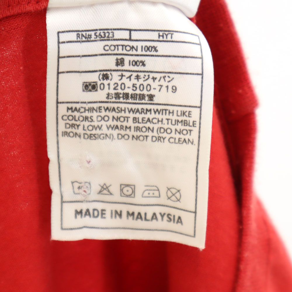 NIKE ナイキ 90s 00s 白タグ オールド 半袖 Tシャツ L レッド メンズ