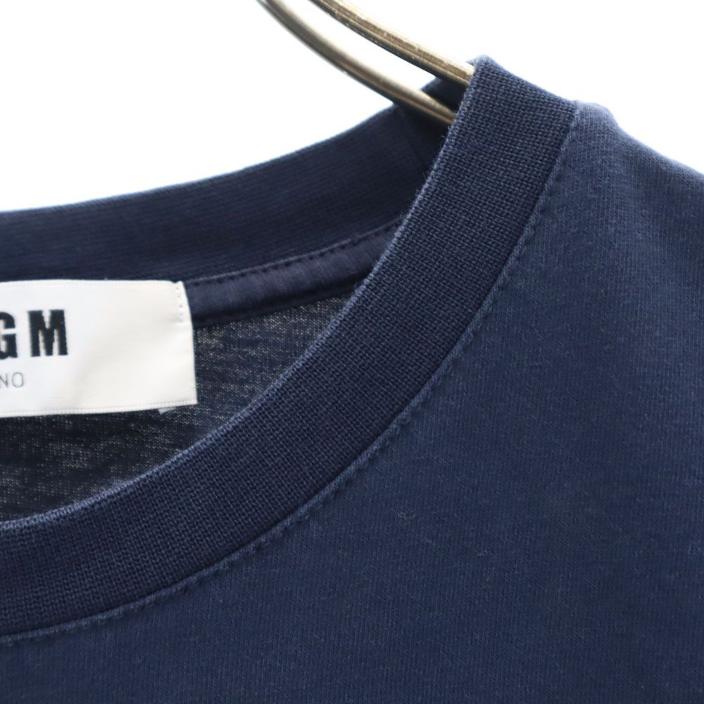 MSGM エムエスジーエム 半袖 Tシャツ XS ネイビー メンズ