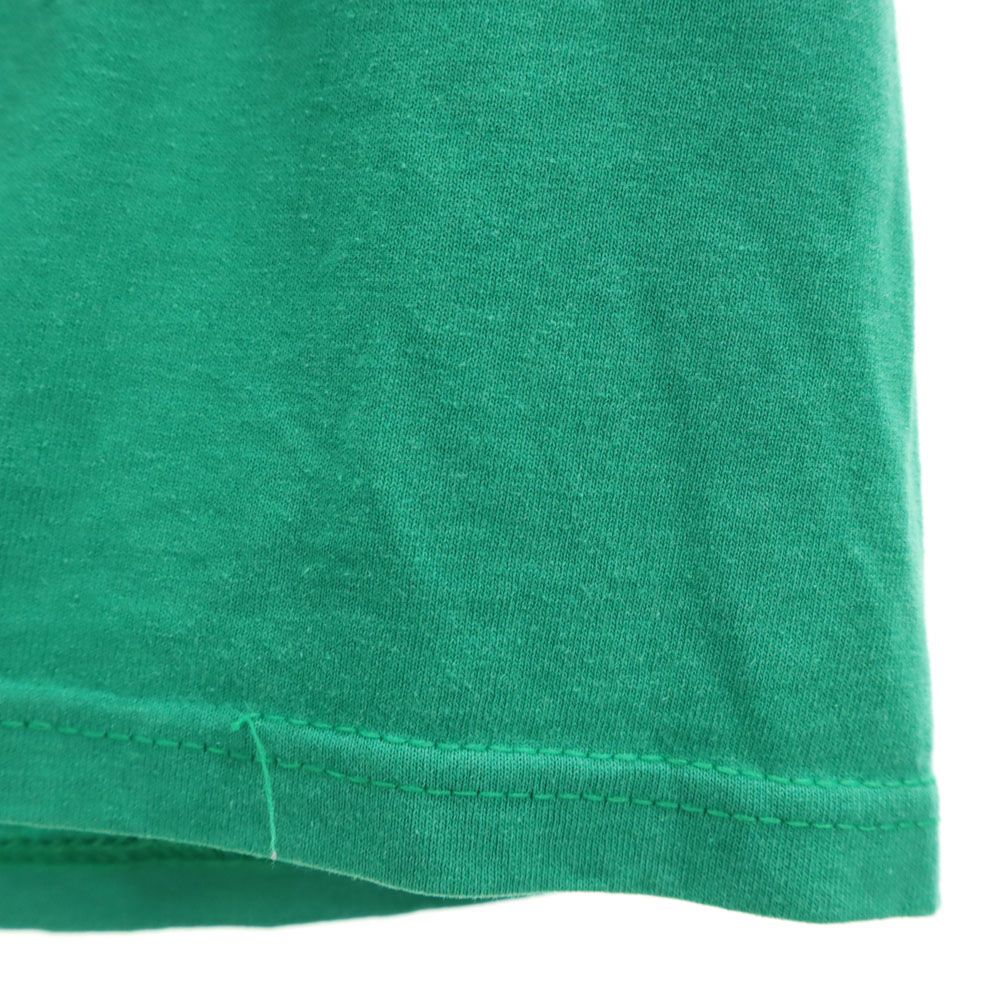 Hanes ヘインズ プリント 半袖 Tシャツ M グリーン系 メンズ