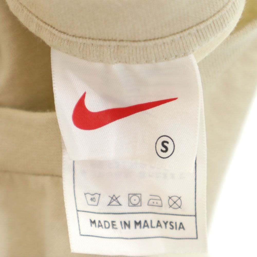 NIKE ナイキ 90s 00s オールド 白タグ 半袖 Tシャツ S ベージュ メンズ