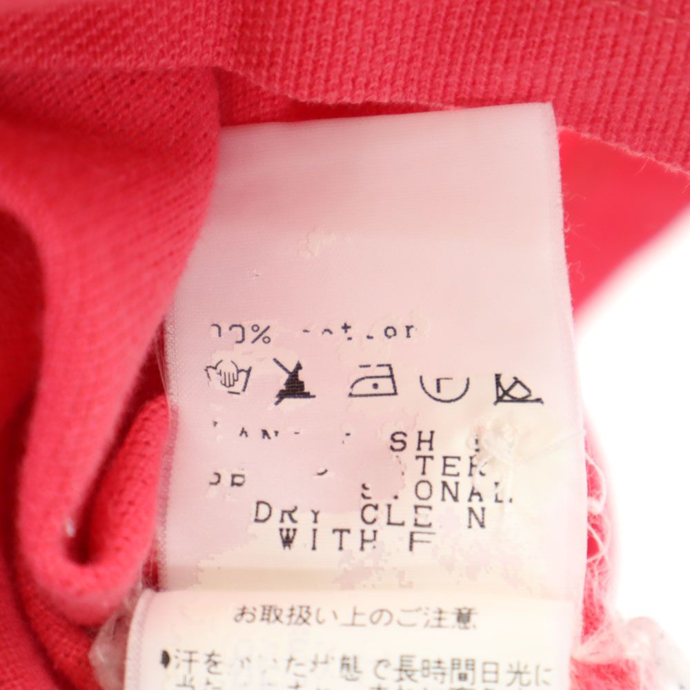 PEARLY GATES パーリーゲイツ ゴルフ 半袖 ポロシャツ 3 ピンク 鹿の子地 メンズ