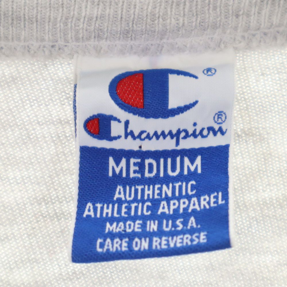 Champion チャンピオン 90s オールド 半袖 Tシャツ M グレー系 メンズ