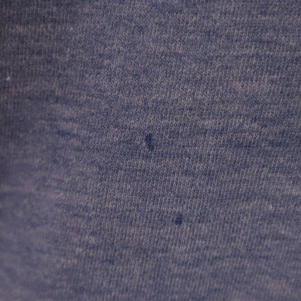 Champion チャンピオン 70s USA製 ヴィンテージ バータグ 半袖 トリム Tシャツ M ネイビー系 レディース