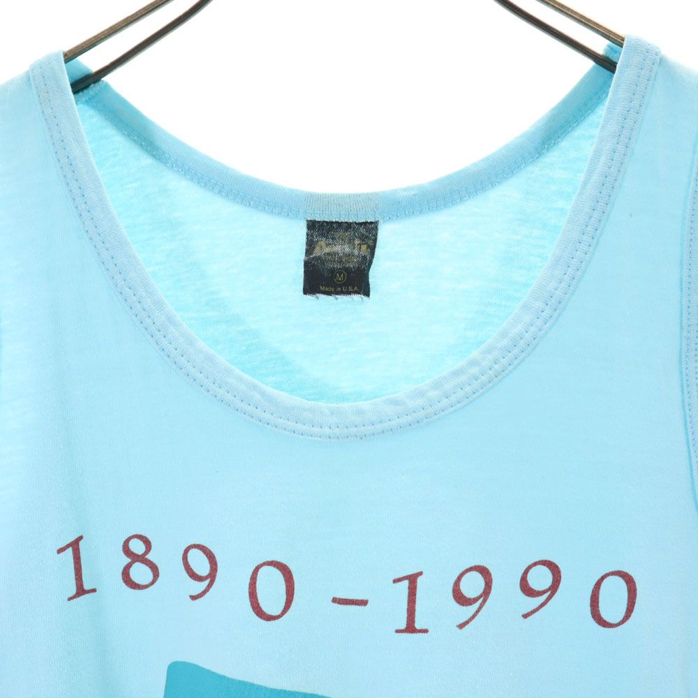 anbil アンビル 90s USA製 オールド タンクトップ M ブルー系 メンズ