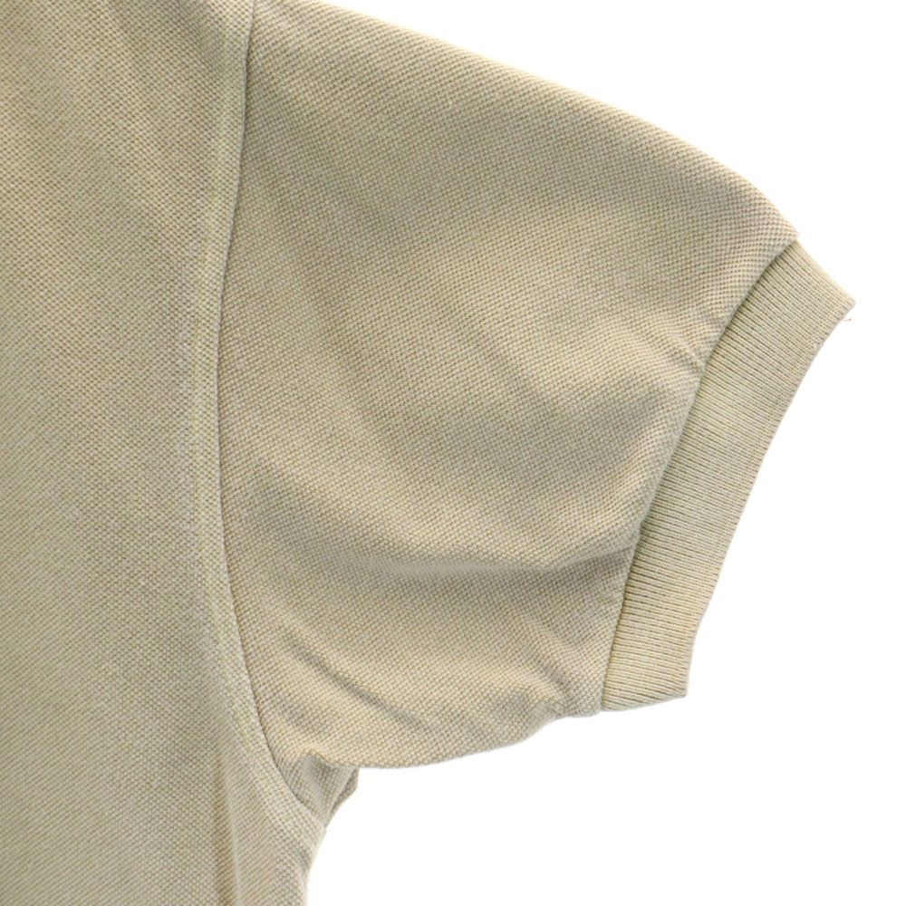 Banana Republic バナナリパブリック 80s ヴィンテージ 半袖 ポロシャツ S ベージュ 鹿の子 メンズ